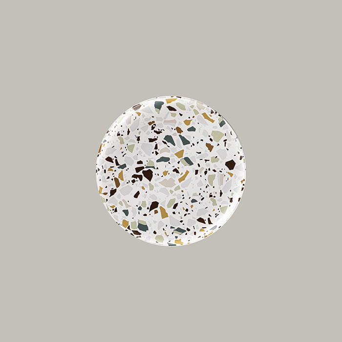 Assiette creuse coupe Kerrazzo - Rakstone / Kerrazzo