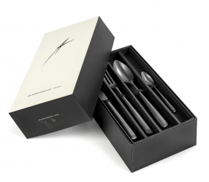 Couverts "Giftbox Zoë Anthracite"