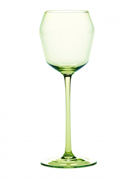 Verre Vin Blanc "Billie" Vert