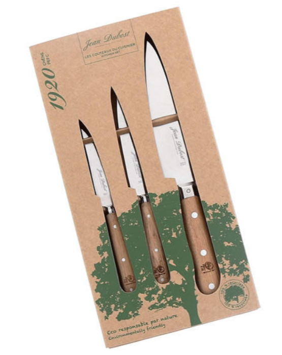 Couteau de Cuisine Coffret Ecoresponsable "Natura" et 1920