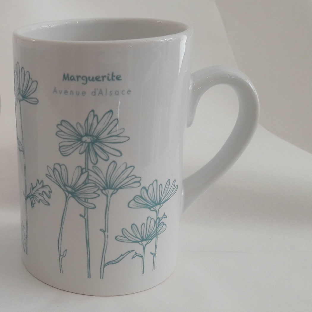 Tasse "marguerites" - Collection "herbier"