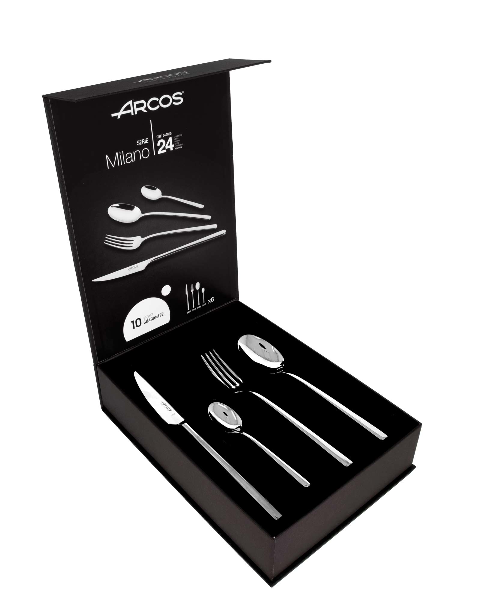 Managère 24 pcs. couverts de table - Milano - Arcos® - Offrir