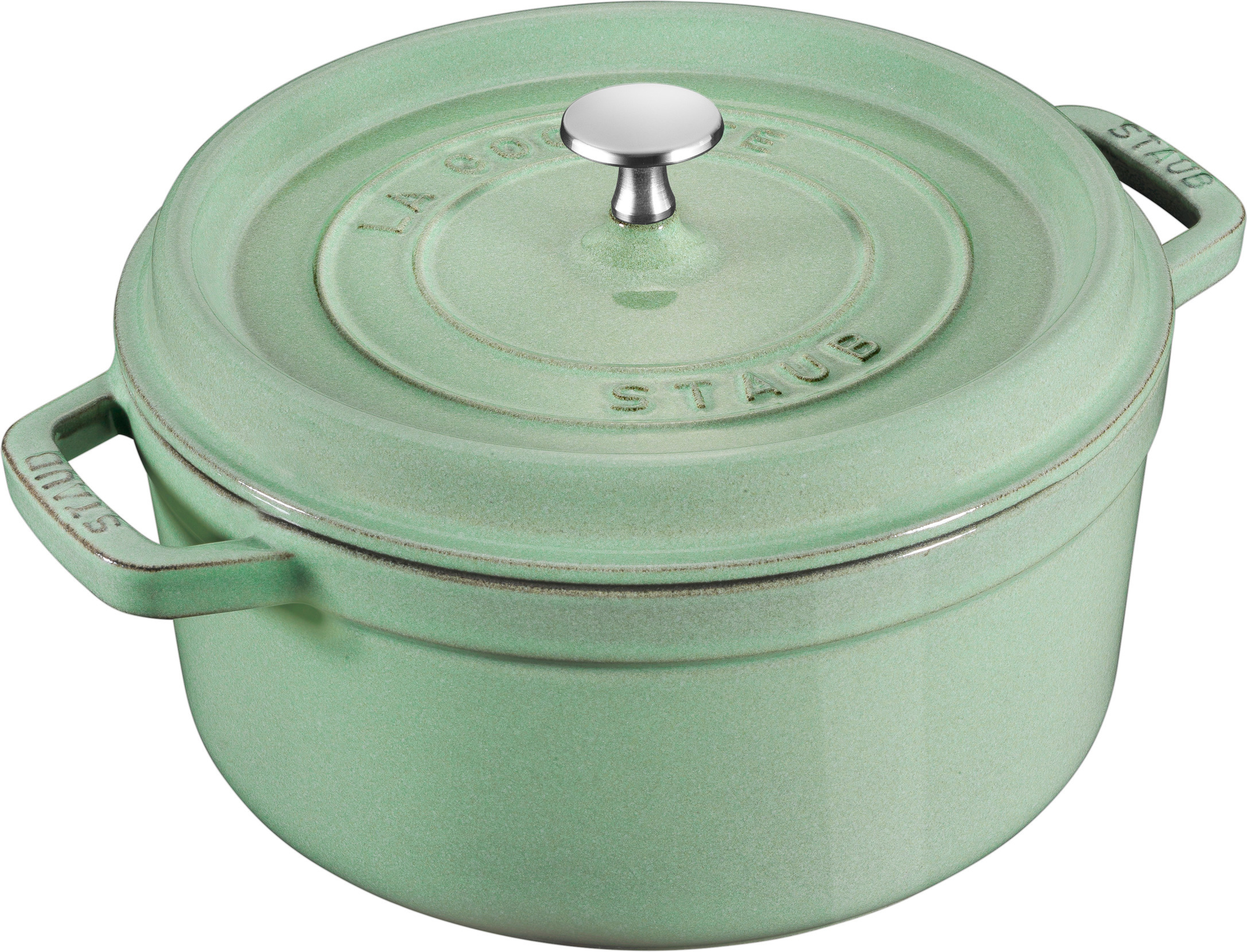 COCOTTE RONDE 24 CM SAUGE - FONTE