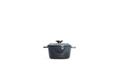 FAITOUT AVEC COUVERCLE, EMBALLAGE CADEAU, induction Carbon Grey,  IRON  116CI-030 - IRON