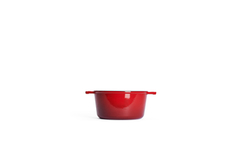 FAITOUT AVEC COUVERCLE, EMBALLAGE CADEAU, induction, Chili Red, IRON    118CI-010 - IRON