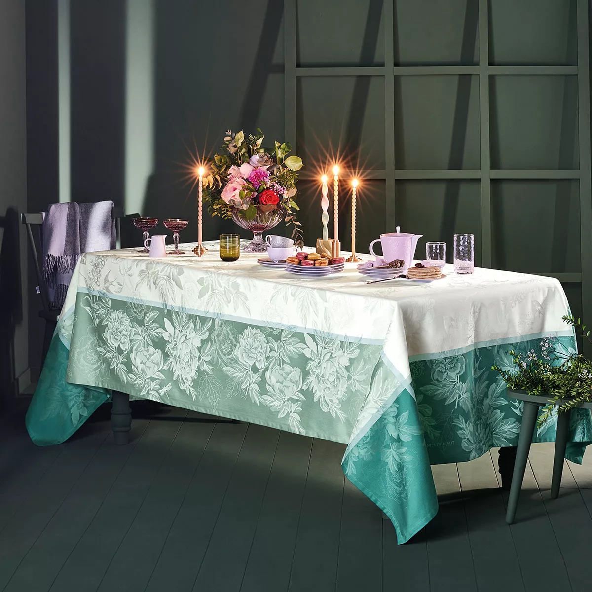 Nappe Jardin de pivoines - Automne Hiver 2024