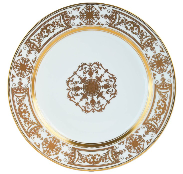 Assiette "Aux Rois Or" 21cm