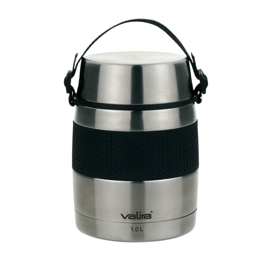 Boîte à repas isotherme, 1l, inox 18/10 - Valira