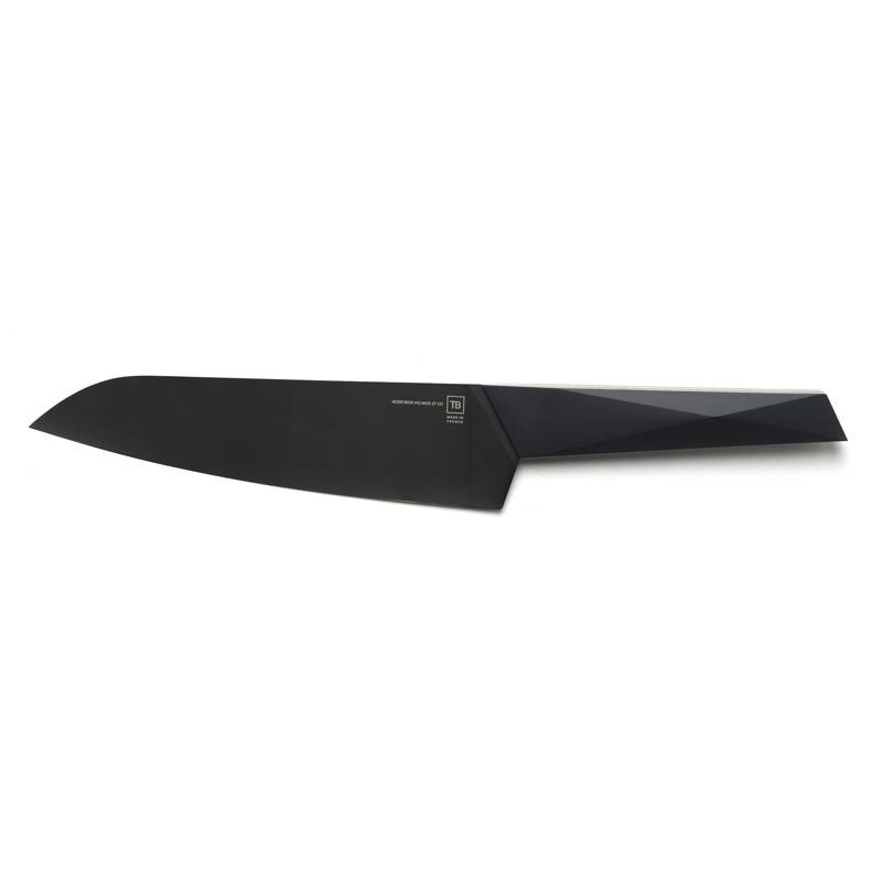  Couteau santoku 19cm Furtif – Couteaux japonais lame noire