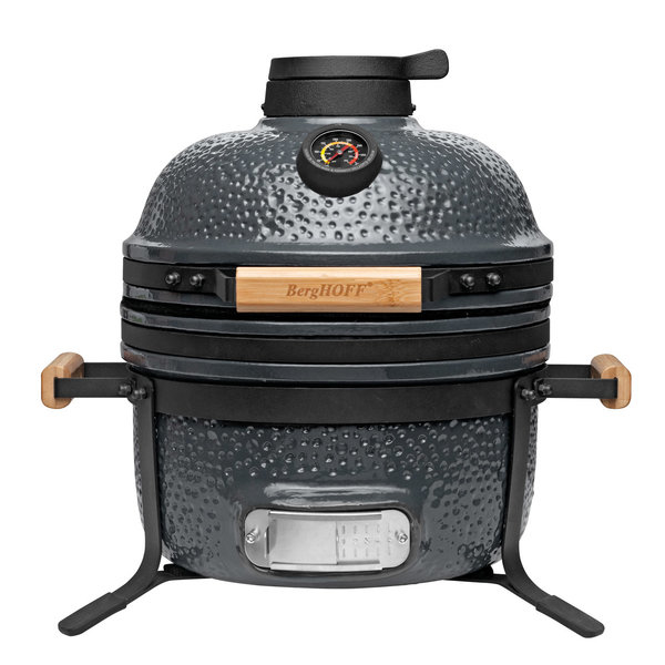 BBQ et four en céramique moyen modèle Bluestone Grey 40 cm - Ron