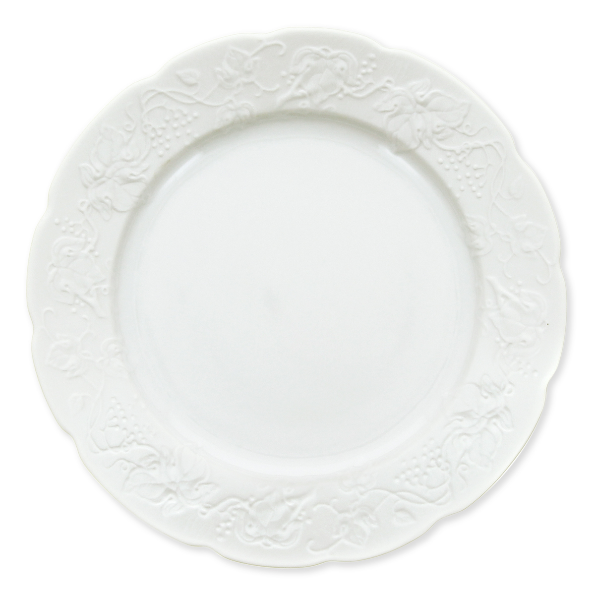 Visuel deCOLLECTION MARITZA - COLLECTION MARITZA Service de table en porcelaine blanche 26cm