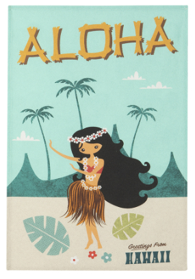 Torchon "Aloha"
