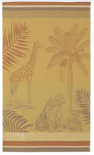 Torchon "Girafes"
