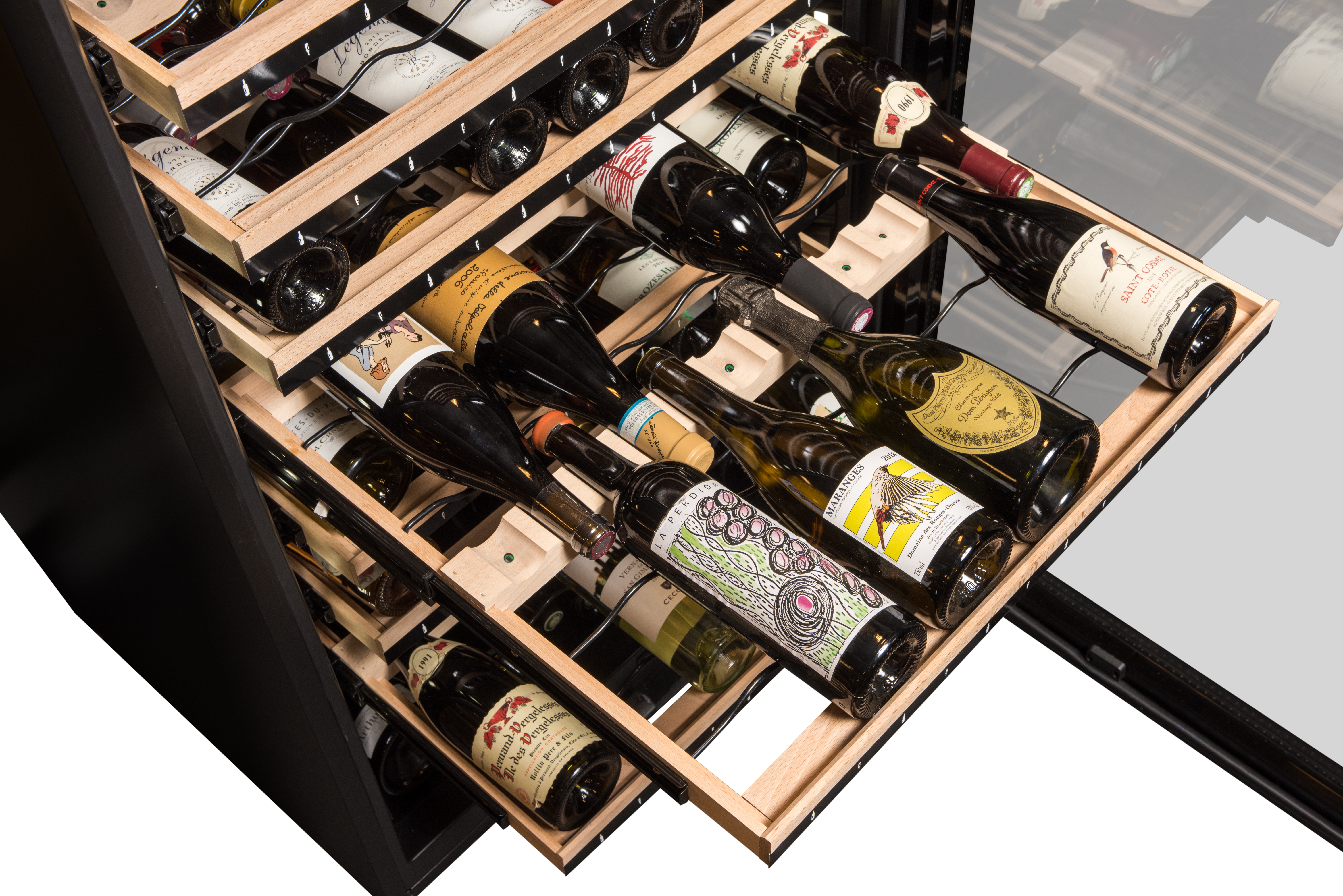 Visuel de ECELLAR150 - Gamme Prestige Cave à vin de vieillissement connectée et intelligente - 149 bouteilles
