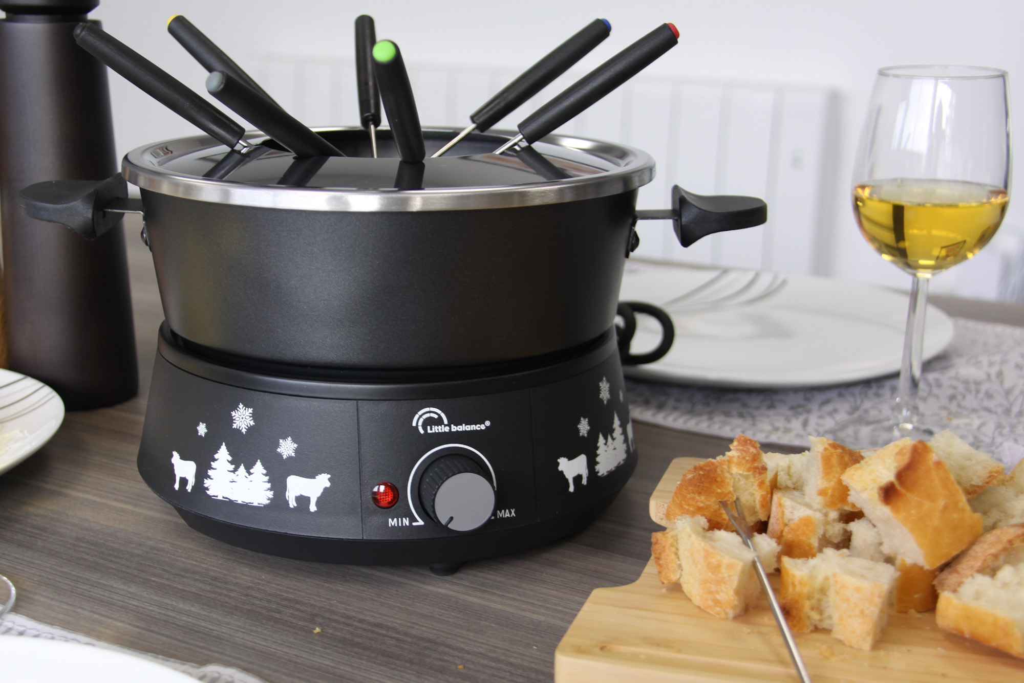 Black Fondue 8 - Les Meuuuh - Little balance® - Offrir Retailers