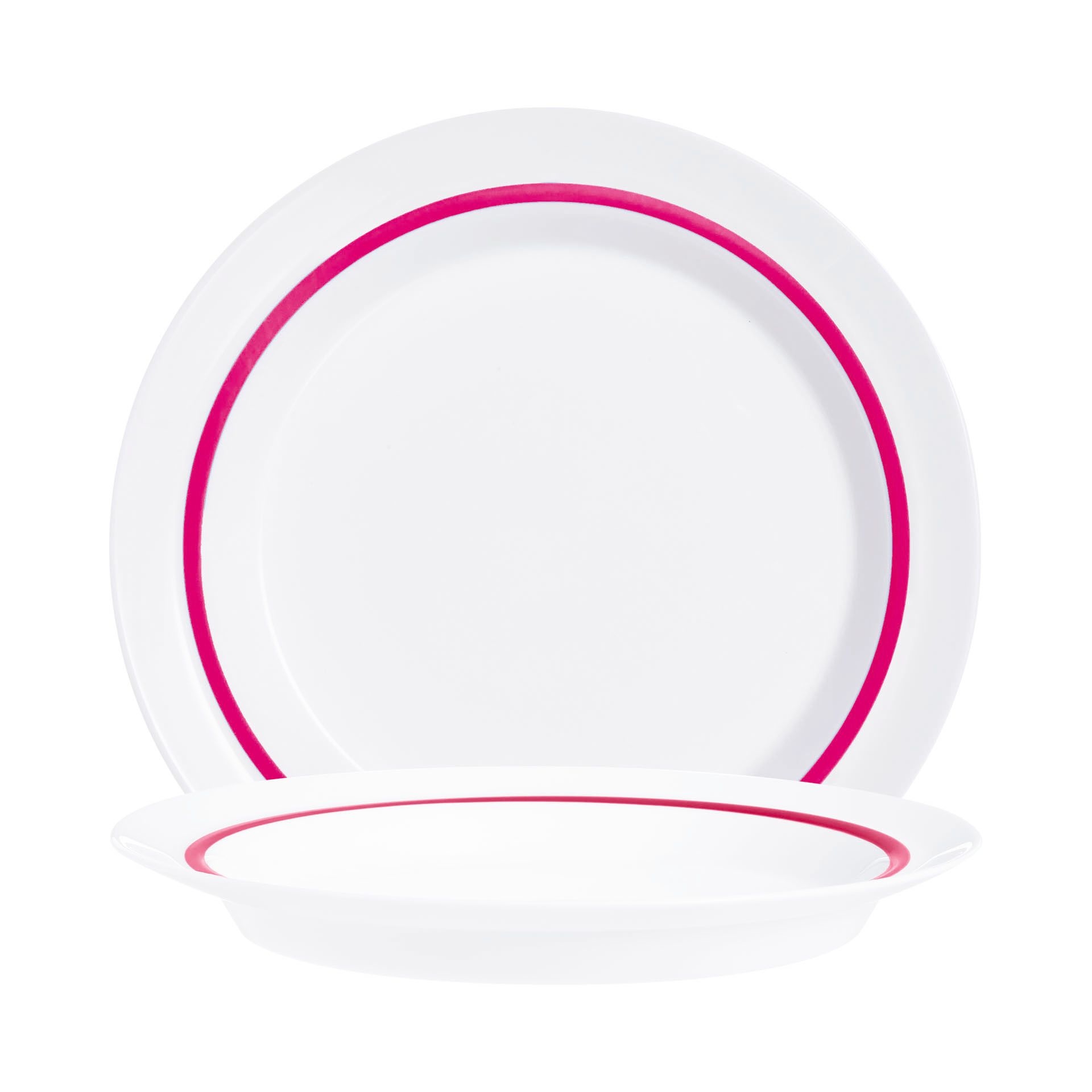 Assiette rouge - Autonomy
