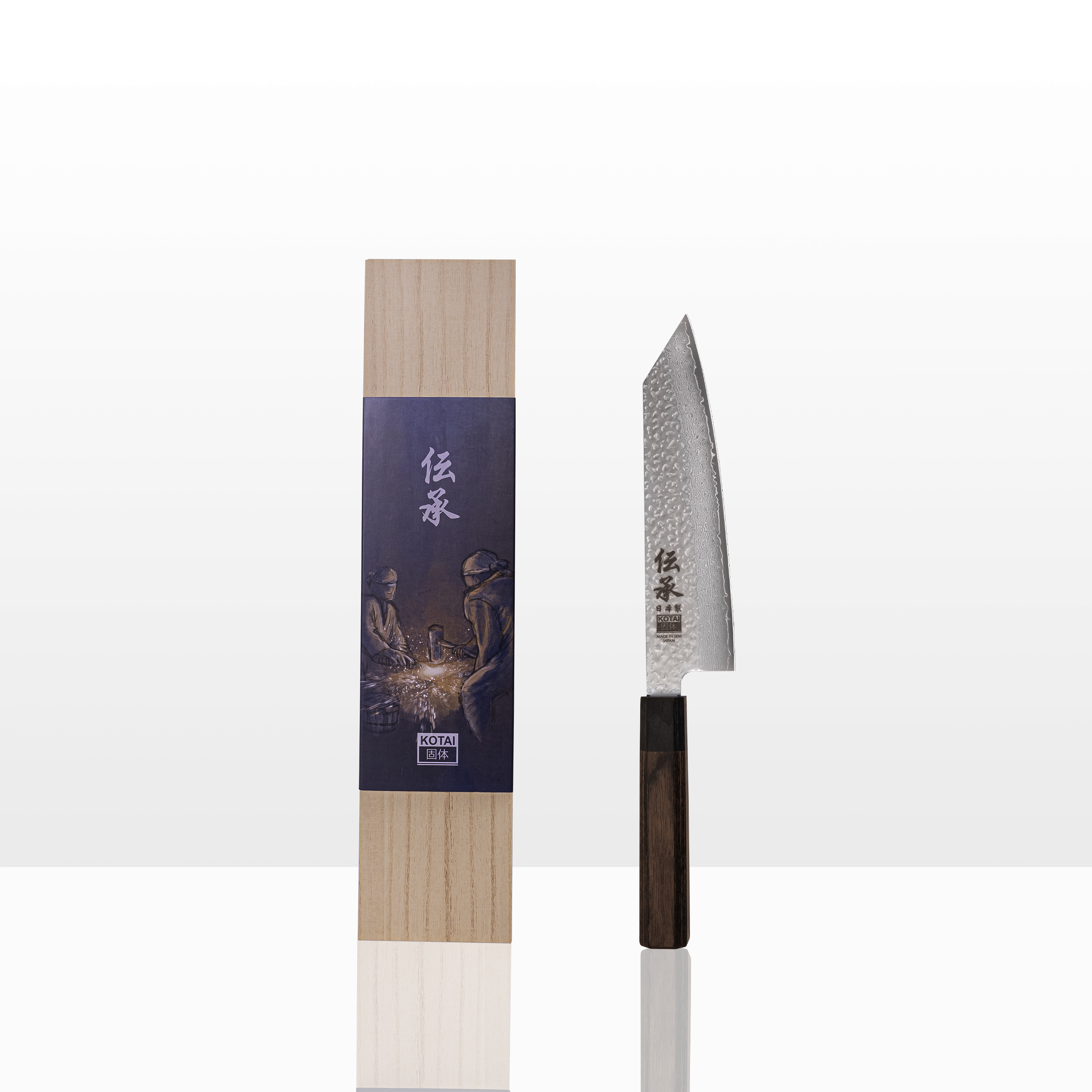 Couteau de Chef Kiritsuke - Lame de 190 mm - Collection Densho