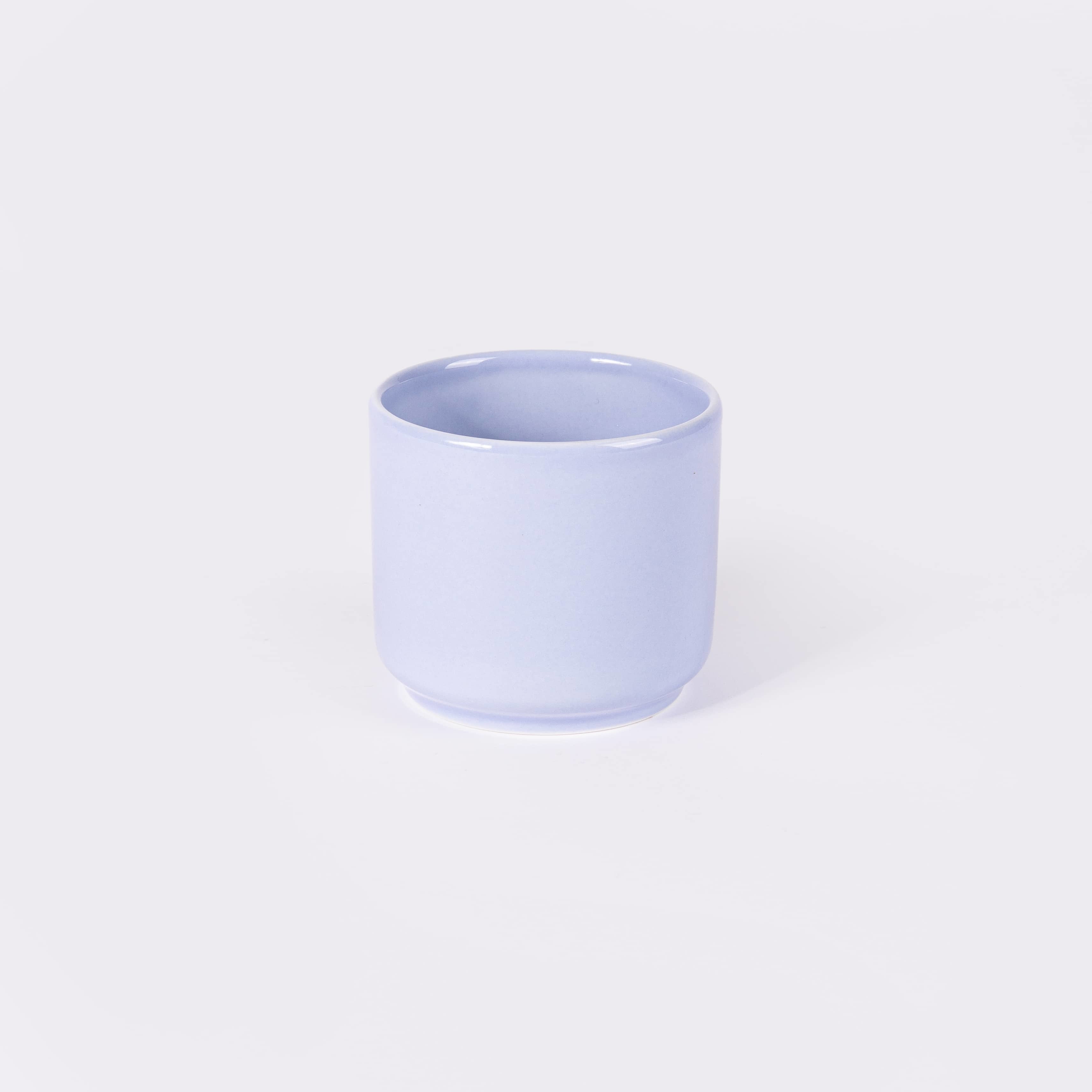 Tasse sans anse pour thé et café en porcelaine Bleu pastel - Essentiell