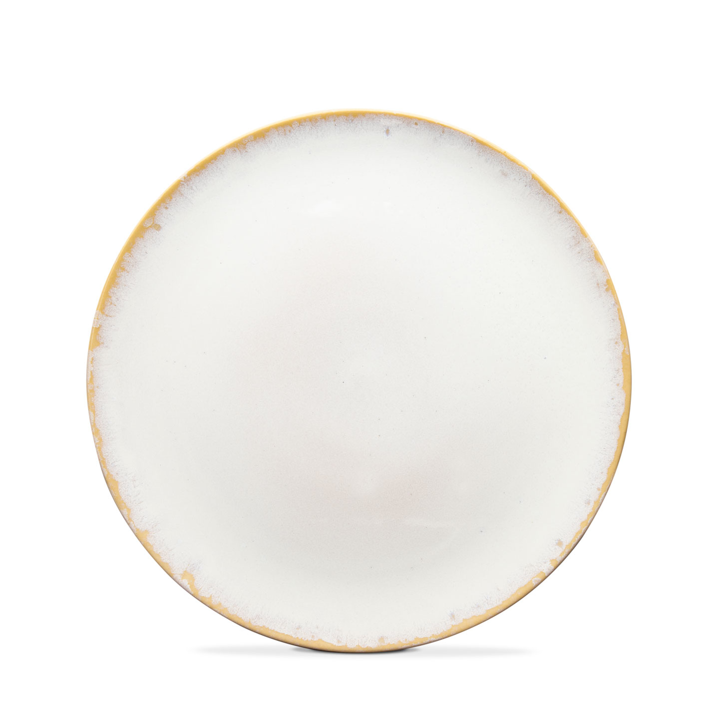 TFG1600 Assiete plate en grès - Amazonia Blanc