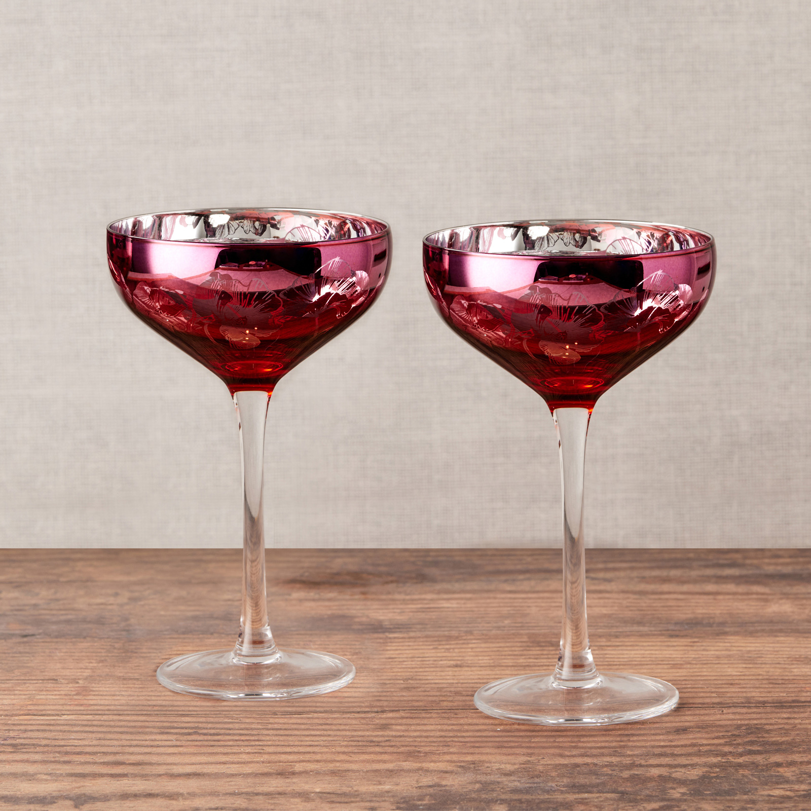 Lot de 2 coupes à champagne by Artland - Bloom