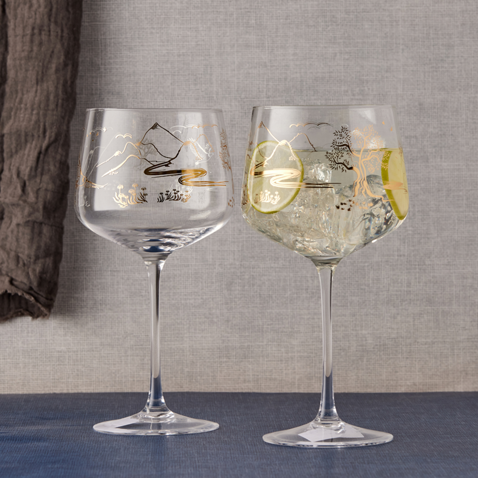 Lot de 2 verres à gin by Anton Studio Designs - Skye