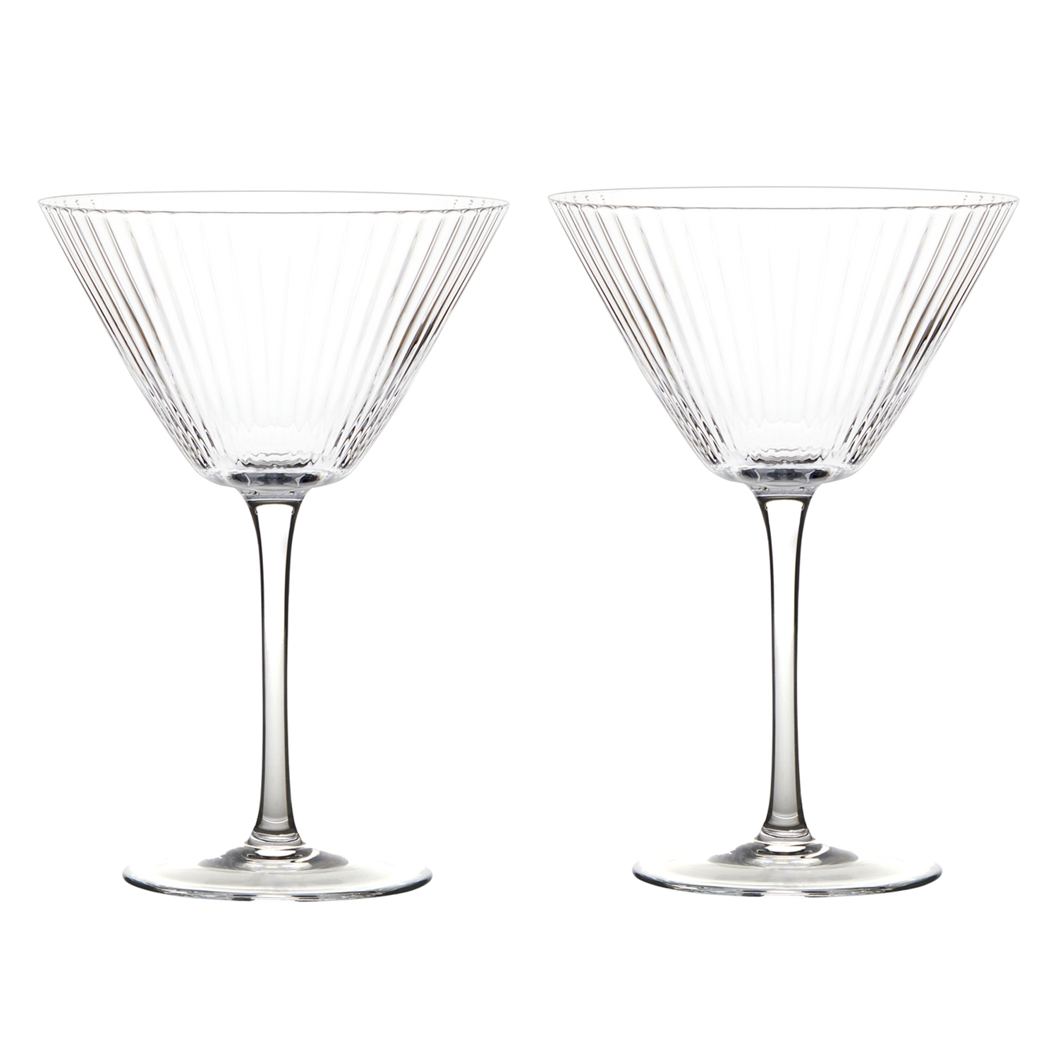 Empire Clear - Verres à cocktail, Set 2 - Anton Studio Designs