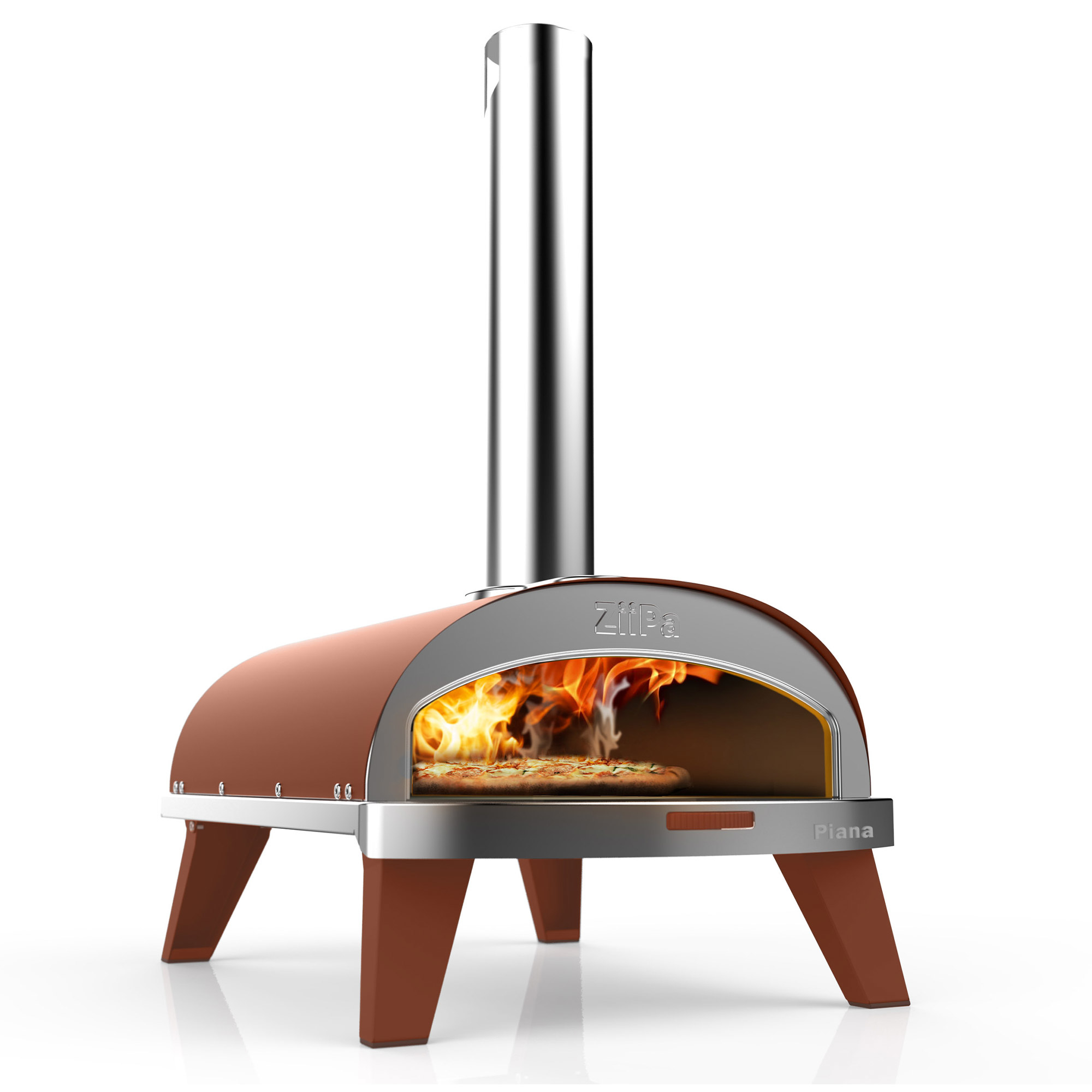 FOUR À PIZZA À PELLETS • PIANA • COLORIS TERRACOTTA - Les fours ZiiPa