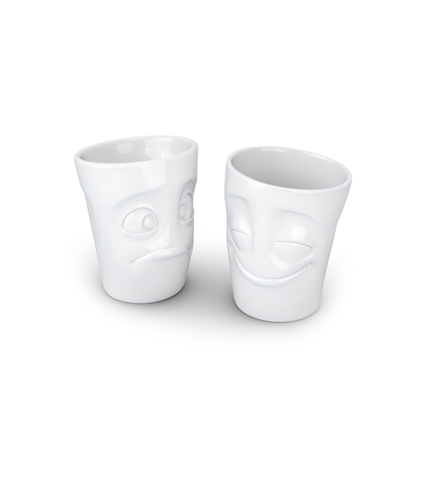 Set 2 mugs Joyeux & Perplexe - Tassen by Fiftyeight Products