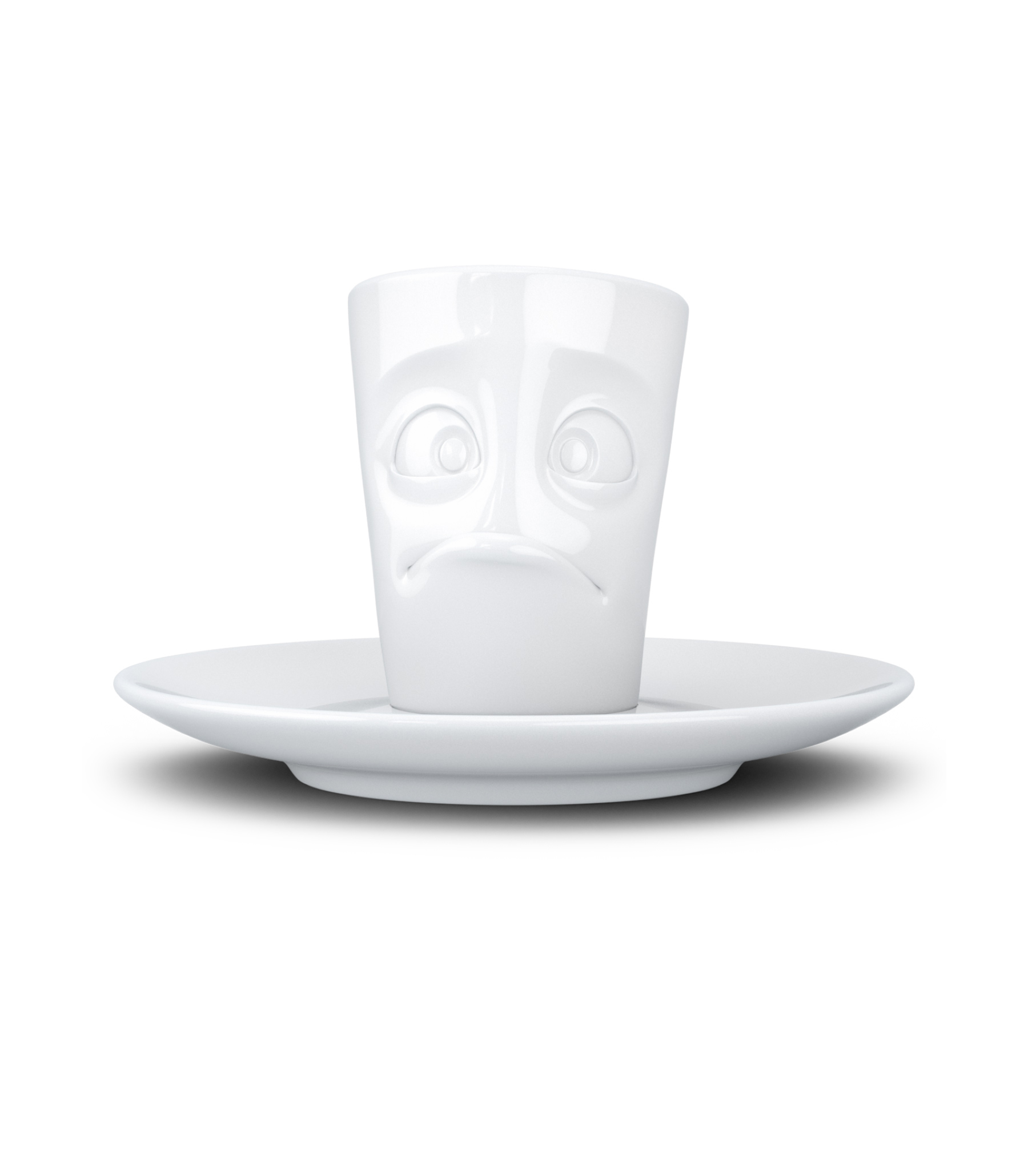Mug expresso Perplexe avec soucoupe - Tassen by Fiftyeight Products