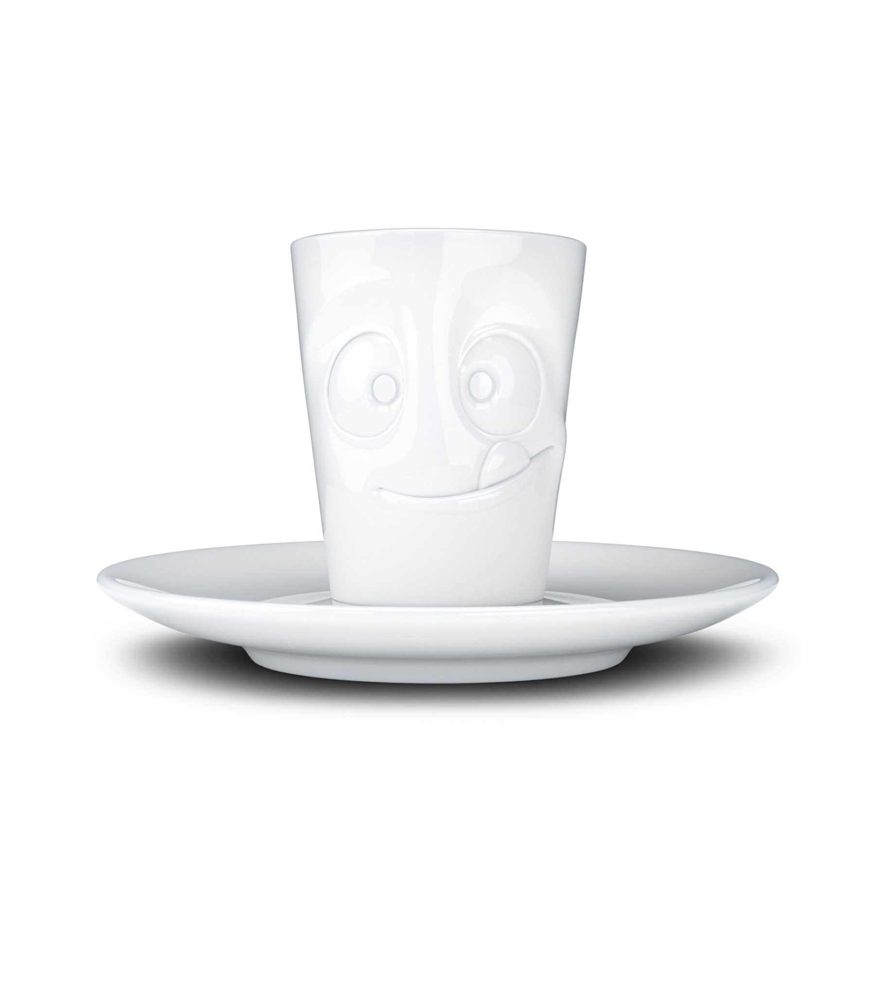 Mug expresso Gourmand avec soucoupe - Tassen by Fiftyeight Products