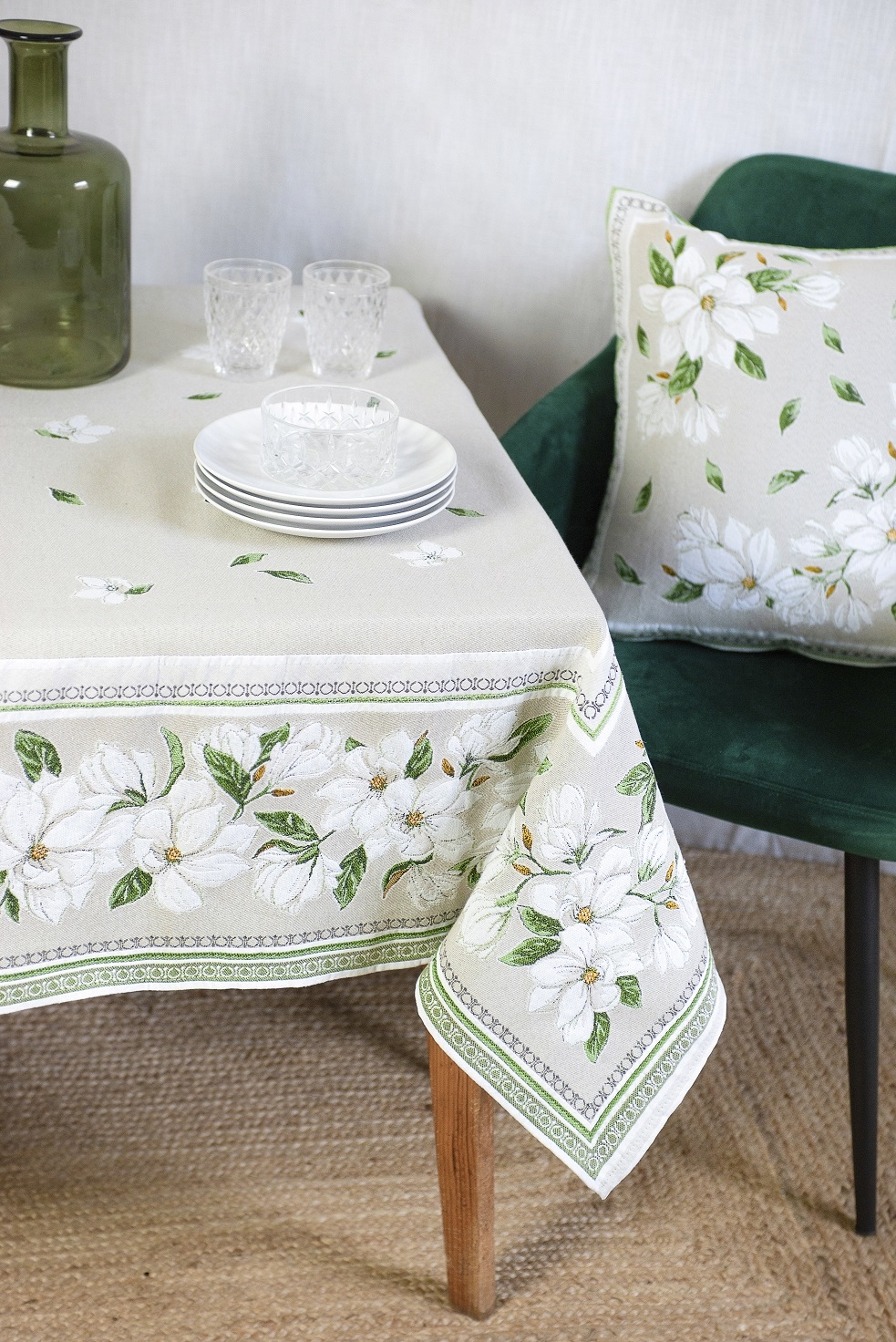 Nappe Jacquard - Magnolia