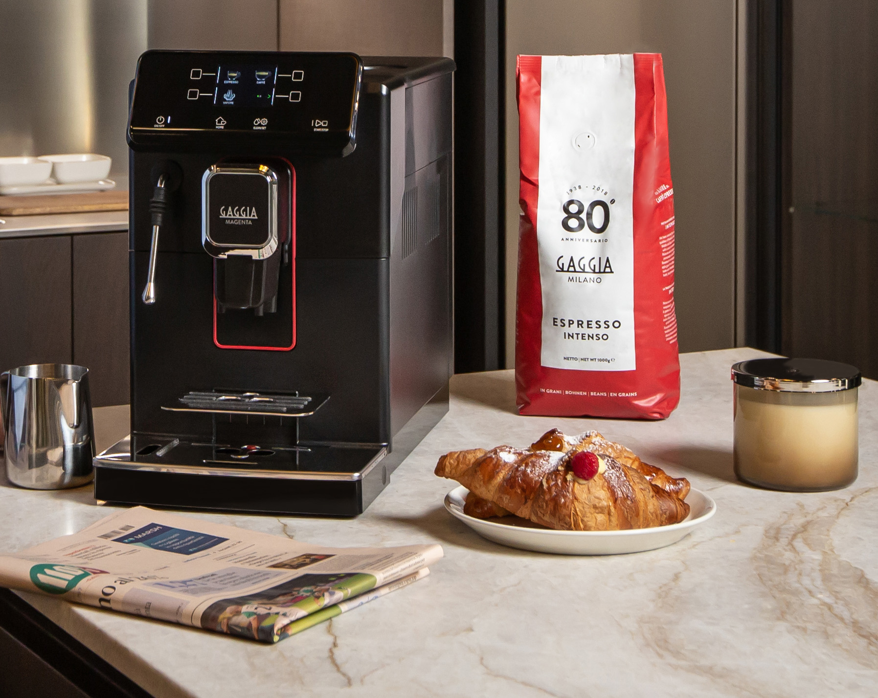 Visuel de Machine à café grains - Magenta Plus Machine à café grains broyeuse tout automatique